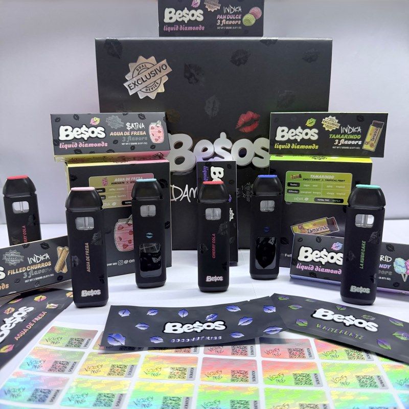 Besos 2ml Dual Flavors Disposable with Smart LED Screen